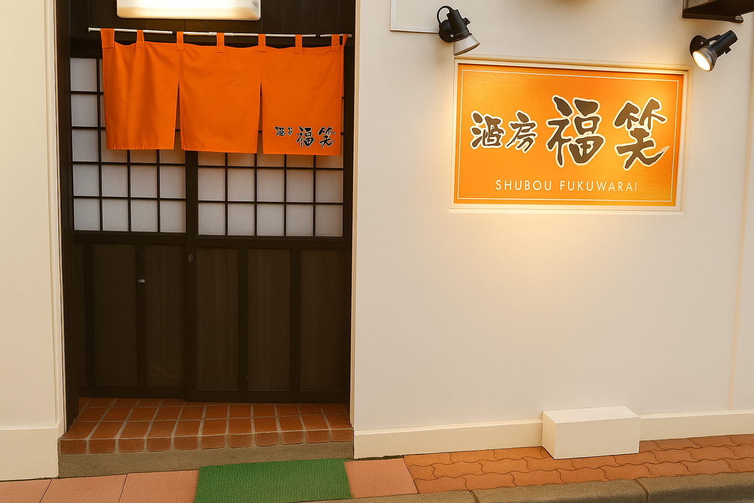 酒房 福笑の外観