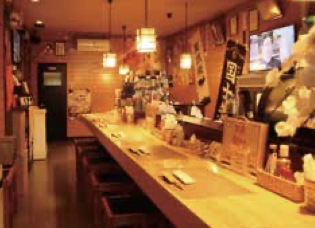 酒房 福笑の店内